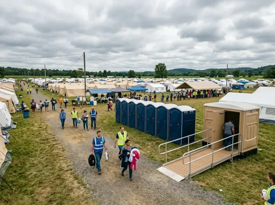 disaster-relief-camp-restrooms-010 — frequently asked questions, Dumpster & Portable Bathrooms Rental in East Moline, IL